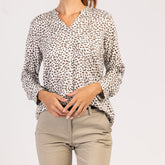 ZERA - DÁMSKA BLÚZKA S DLHÝM RUKÁVOM