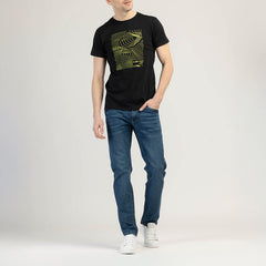 PÁNSKE BAVLNENÉ TRIČKO S KRÁTKYM RUKÁVOM - WEARIX