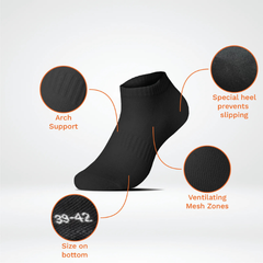 STEPLIGHT™ – PRÉMIOVÉ ŠPORTOVÉ PONOŽKY 3 V 1 S CERTIFIKÁTOM OEKO-TEX (BALENIE 3 KS)
