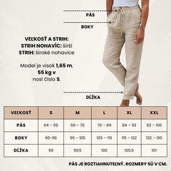 BREEZELINEN™ - DÁMSKE NOHAVICE