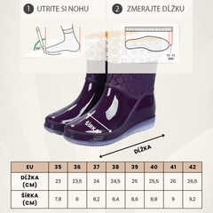 COMFORT - ZÁHRADNÉ TOPÁNKY S VYBERATEĽNOU PONOŽKOU