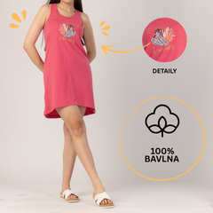 LETNÉ ŠATY ZO 100 % BAVLNY - VIVASUN