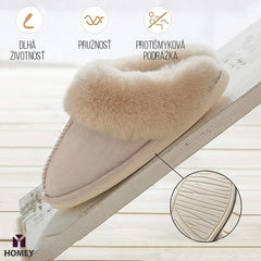 HOMEY® – KOŽENÉ TEPLÉ PAPUČE