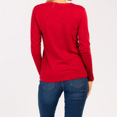 LUMA - DÁMSKE TRIČKO S DLHÝM RUKÁVOM ZO 100 % BAVLNY