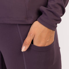 MELA - DÁMSKE DLHÉ LEGÍNY S VRECKAMI