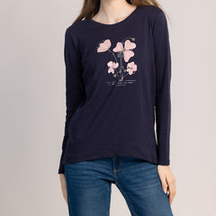 SORA - DÁMSKE TRIČKO S DLHÝM RUKÁVOM ZO 100 % BAVLNY