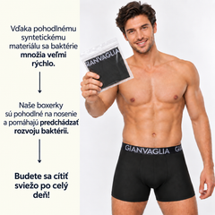 COTTONCORE™ – BAVLNENÉ PÁNSKE BOXERKY 4+1 ZADARMO - 2,58 € za ks