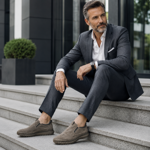 DAYWALK™ - PÁNSKE TOPÁNKY VEĽMI ĽAHKÉ, S PROTIŠMYKOVOU PODRÁŽKOU