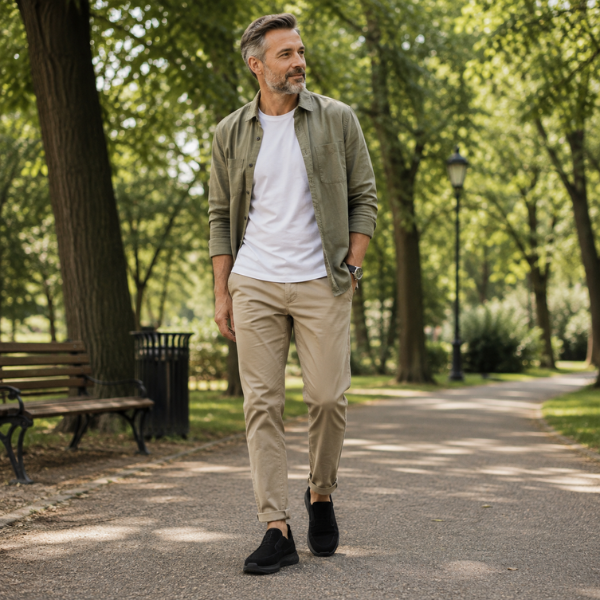 DAYWALK™ - PÁNSKE TOPÁNKY VEĽMI ĽAHKÉ, S PROTIŠMYKOVOU PODRÁŽKOU