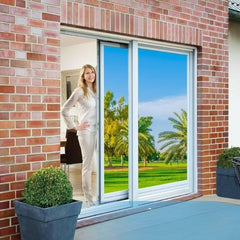 MIRAVEIL™ - Samolepiaca zrkadlová fólia na okno 45×200 cm, súkromie bez straty svetla