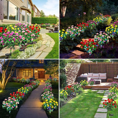 FLORABRIGHT™ – SOLÁRNA ZÁHRADNÁ LAMPA V TVARE KVETU