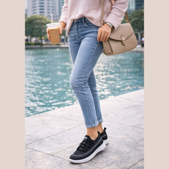 GLIMSOLE™ - PRIEDUŠNÉ DÁMSKE MOKASÍNY S TRBLIETAVÝMI DETAILMI