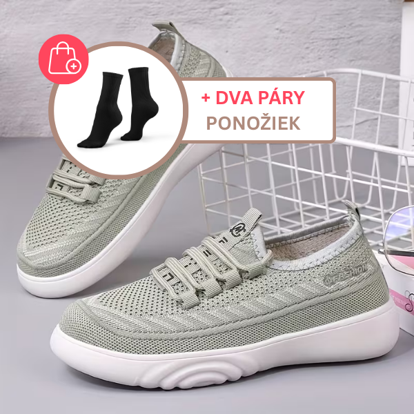 GLIMSOLE™ - PRIEDUŠNÉ DÁMSKE MOKASÍNY S TRBLIETAVÝMI DETAILMI
