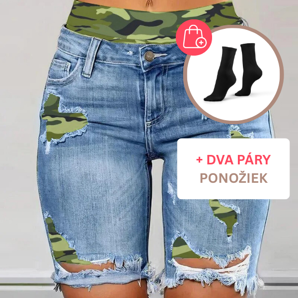 PATCHFUSION - DÁMSKE KRÁTKE NOHAVICE