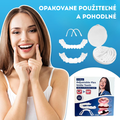 SMILEFIT PRO – NASTAVITEĽNÁ SADA ZUBNÝCH PROTÉZ PRE DOKONALÝ ÚSMEV