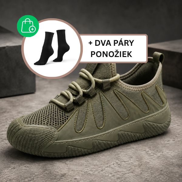 WORKSTYLE™ - PÁNSKE TENISKY ĽAHKÉ A PRIEDUŠNÉ, BEZ ŠNÚROK