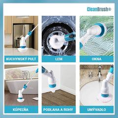 CLEANBRUSH® BEZDRÔTOVÁ ČISTIACA KEFA